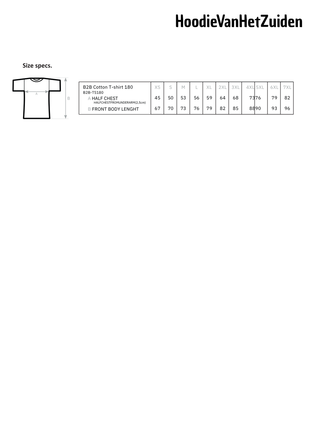 HoodieVanHetZuiden - COMBIDEAL T-shirt + Hoodie